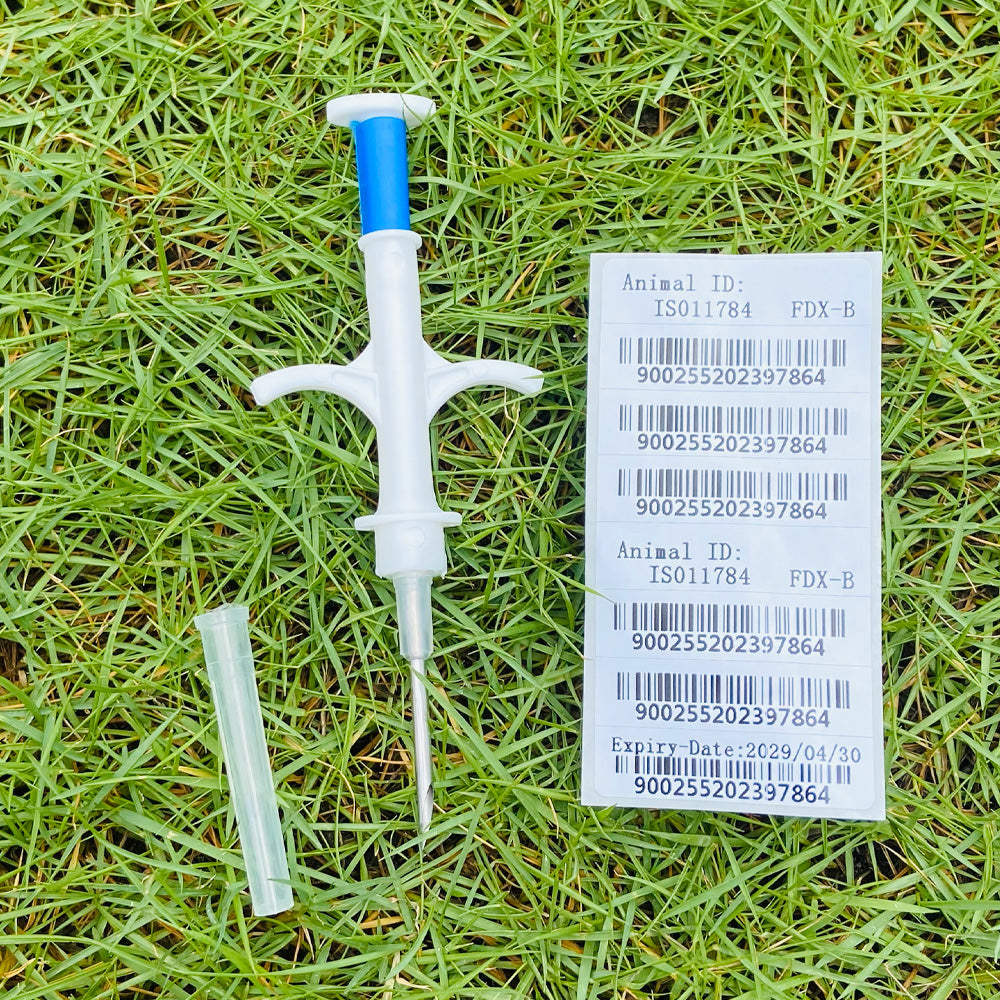 ISO11784 FDX-B 2.12x12mm cat dog microchip animal syringe ID implant pet chip needle vet RFID injector PIT tag for dog cat fish