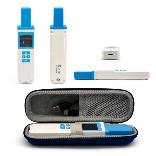 Animal microchip reader, barcode scanner for cats and dogs, CT003